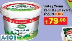 SÜTAŞ YARIM YAĞLI KAYMAKSIZ YOĞURT